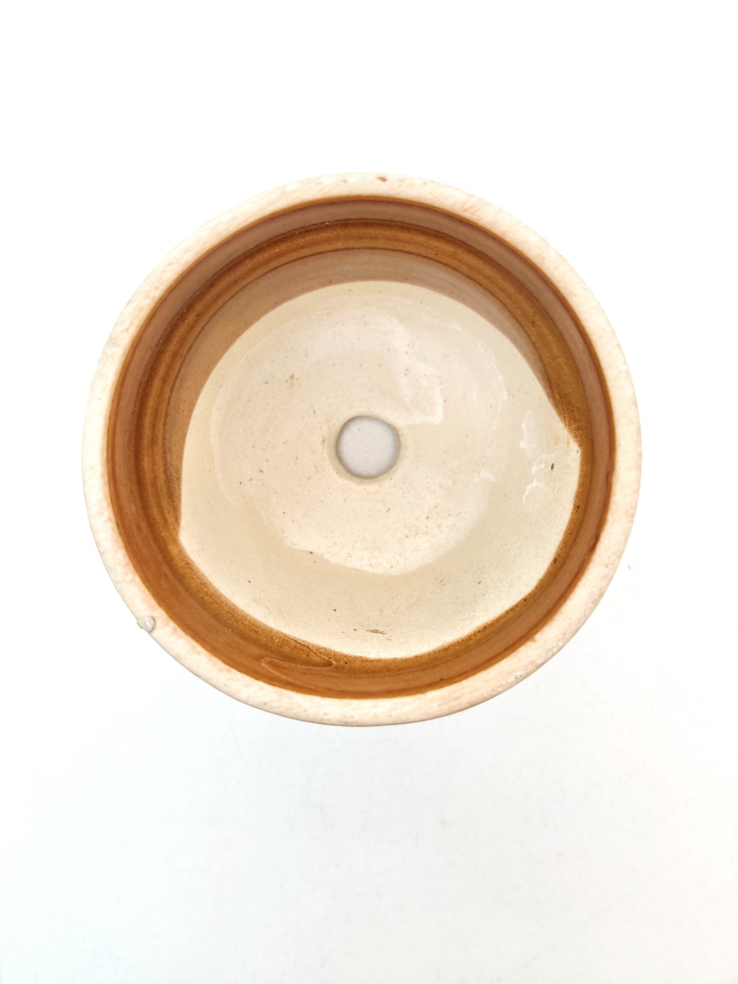3" Glazed Bonsai Pot With Artwork - Bonsai Gifts Nursery
