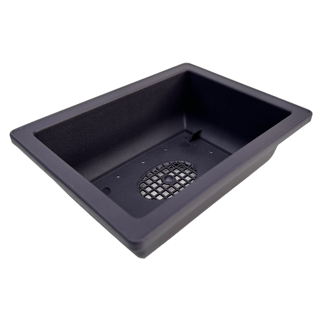 16.5cm Plastic Growers Bonsai Pot With Saucer - Bonsai Gifts Nursery