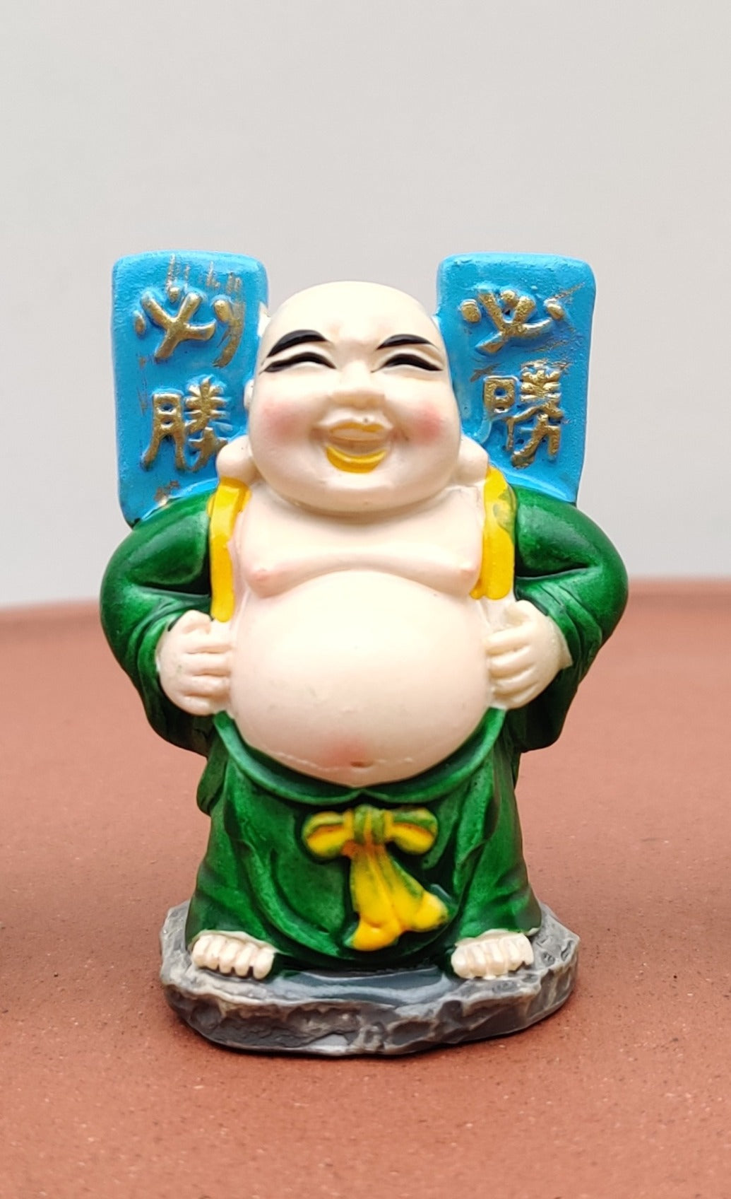 Coloured Buddha Approx 4cm Tall (Random Styles) - Bonsai Gifts Nursery