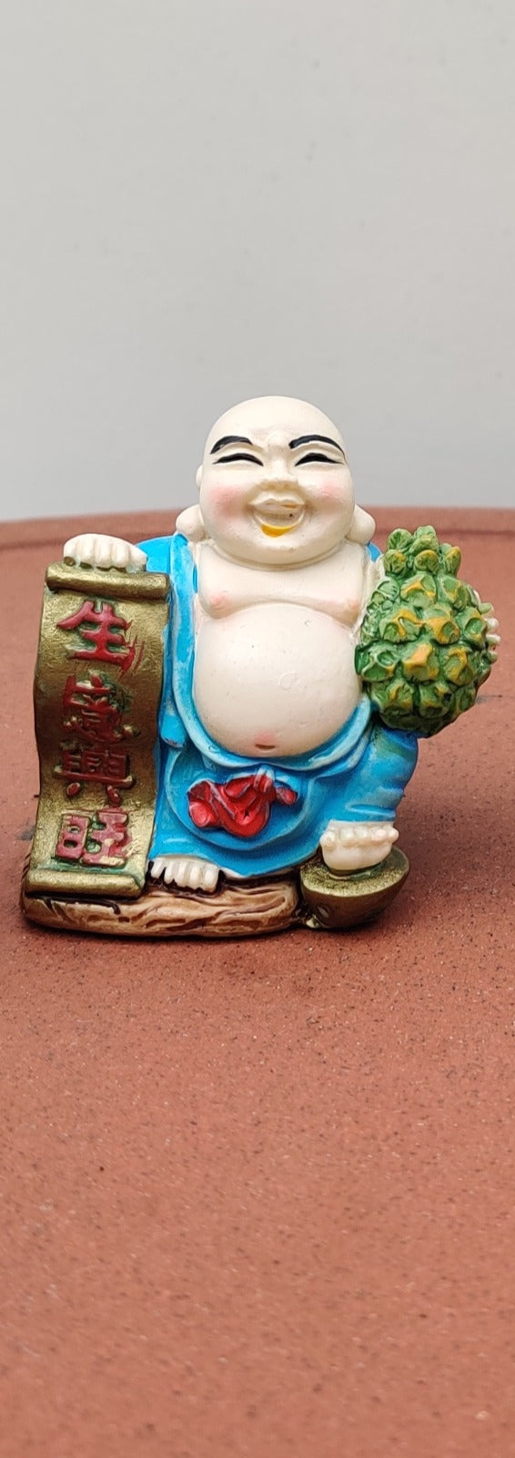 Coloured Buddha Approx 4cm Tall (Random Styles) - Bonsai Gifts Nursery