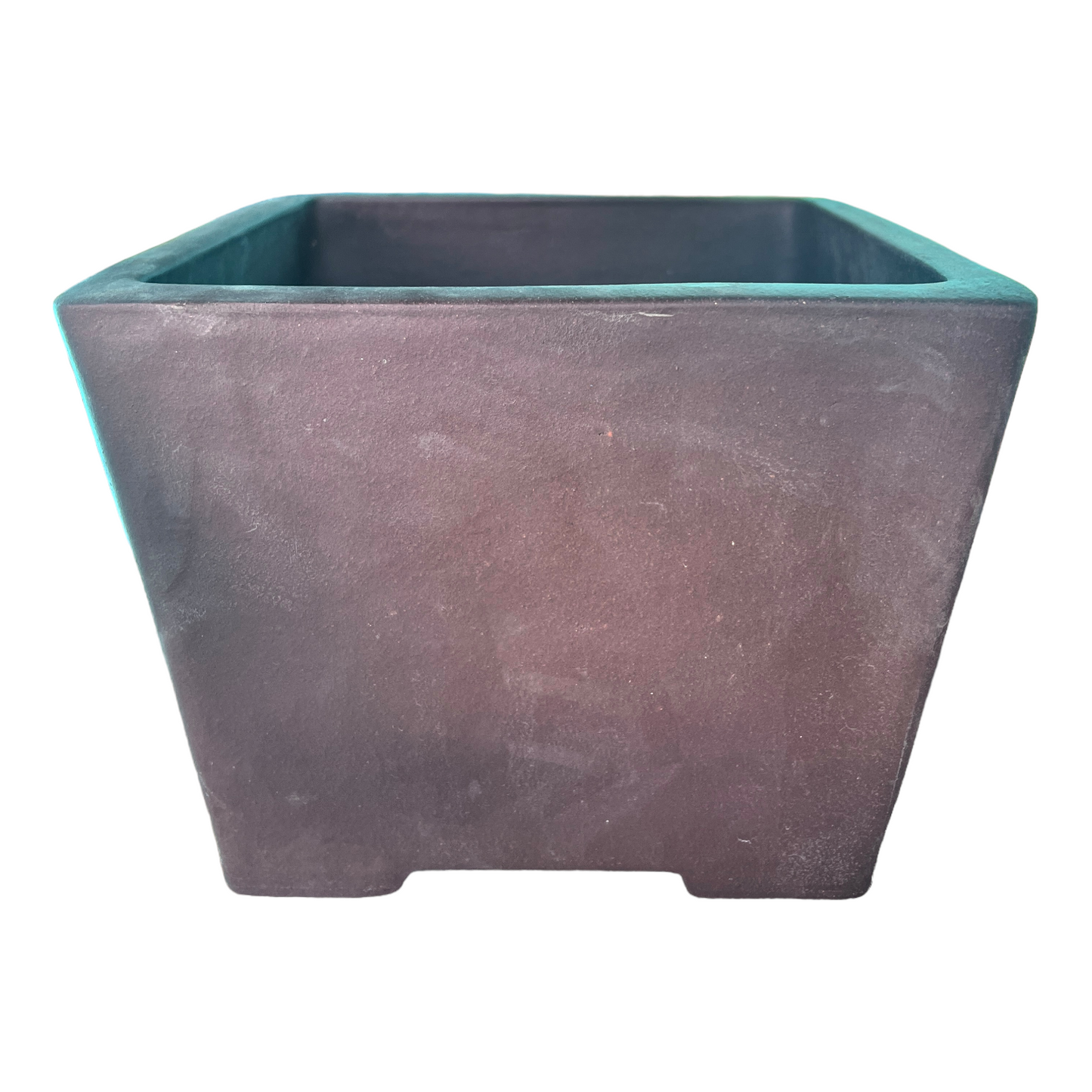 Square Unglazed Bonsai Pot 26 x 20cm - Bonsai Gifts Nursery