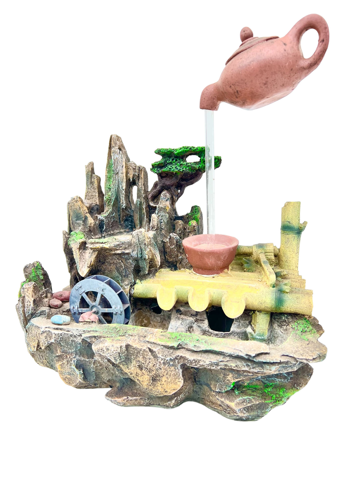 High Mountain Tea Mill Water Feature - Bonsai Gifts Nursery