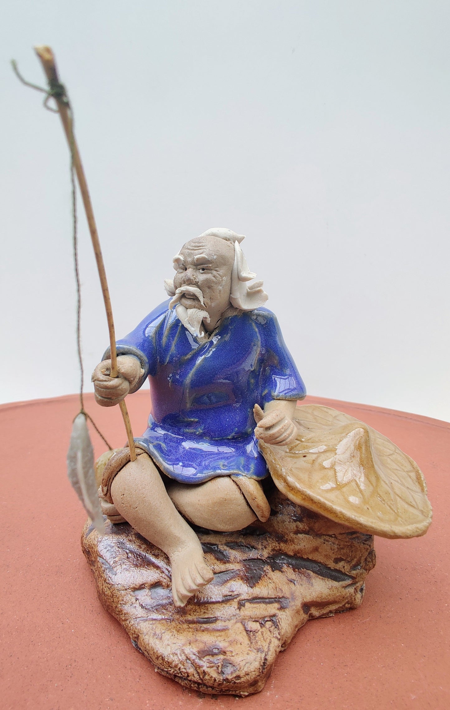 Large Blue Fisherman - Bonsai Gifts Nursery