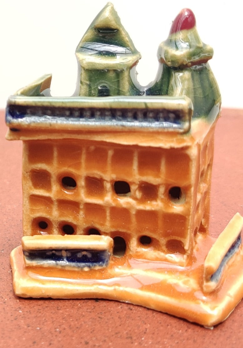 Pagoda Temple Bonsai Figurine Ornament - Bonsai Gifts Nursery