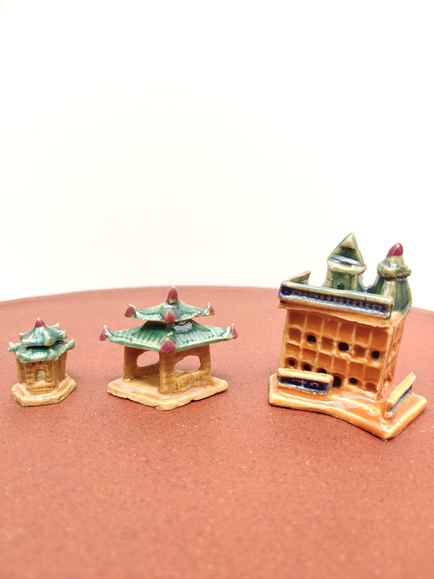 Pagoda Temple Bonsai Figurine Ornament - Bonsai Gifts Nursery
