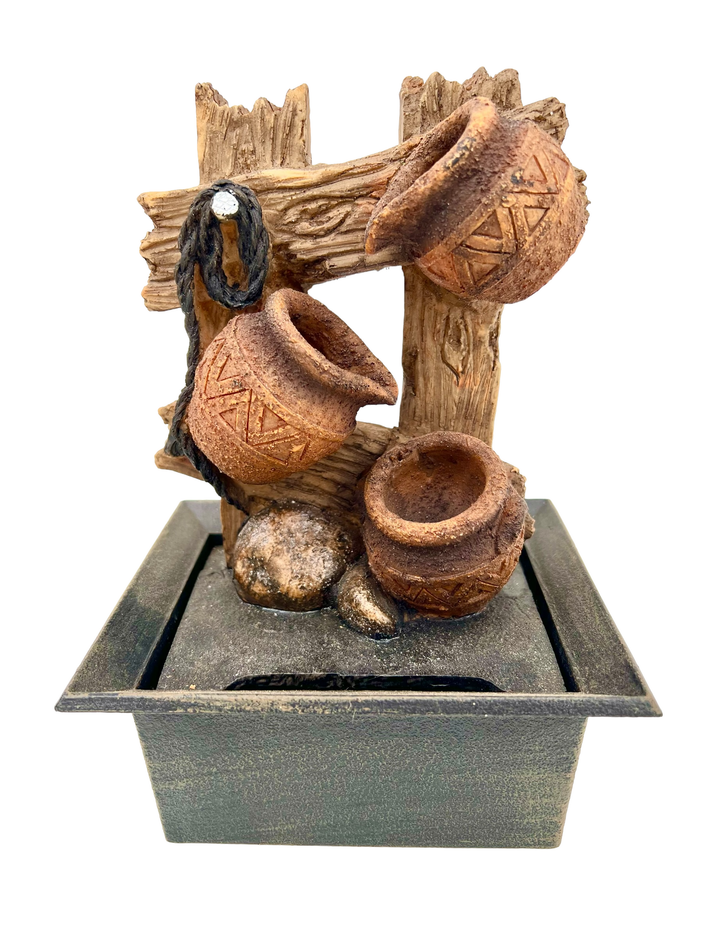 Tipping Cascading Pots Water Feature - Bonsai Gifts Nursery
