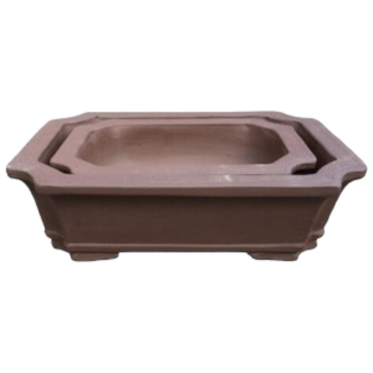 16 Inch Unglazed Bonsai Pot Set - Bonsai Gifts Nursery