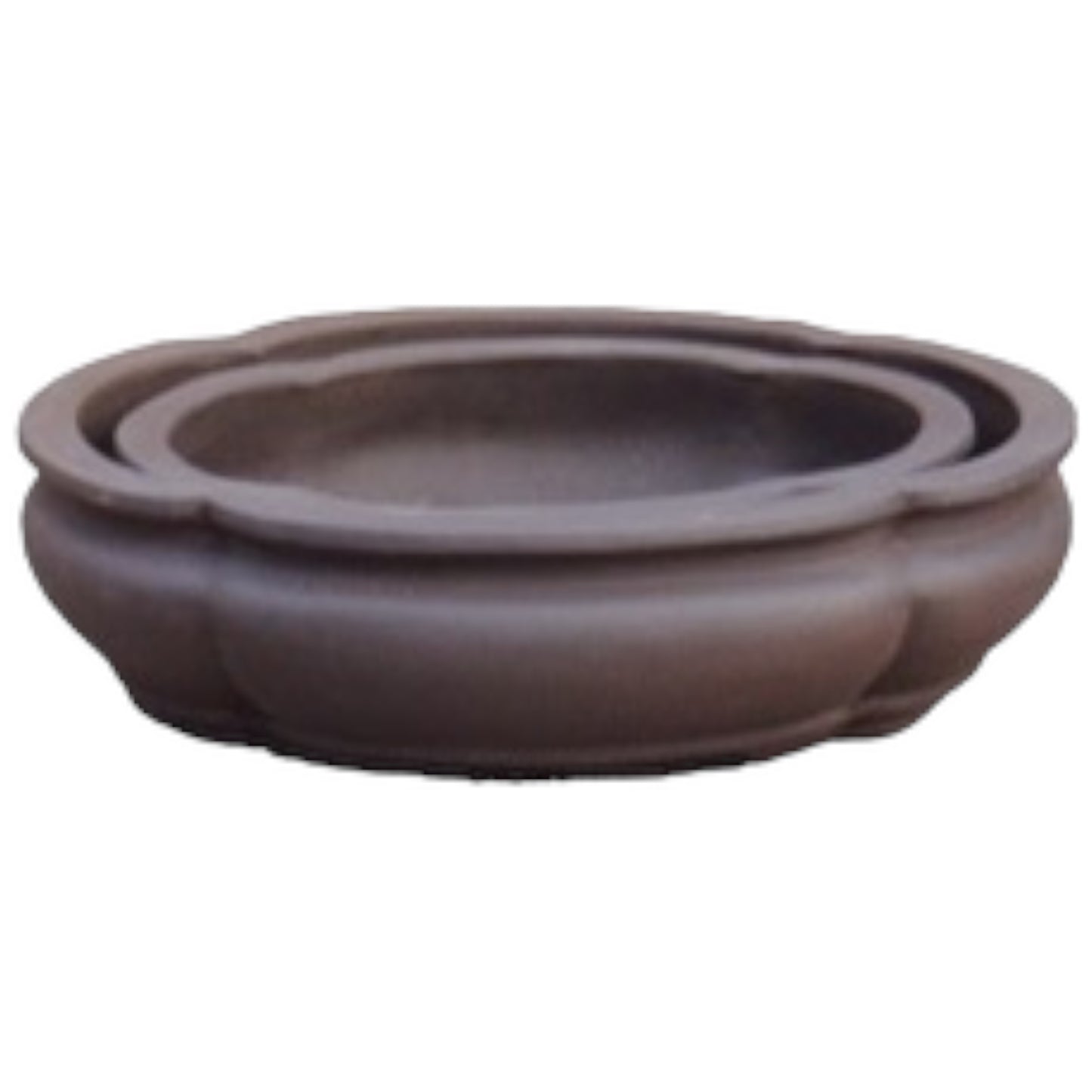 20 Inch Cloud Unglazed Bonsai Pot Set - Bonsai Gifts Nursery