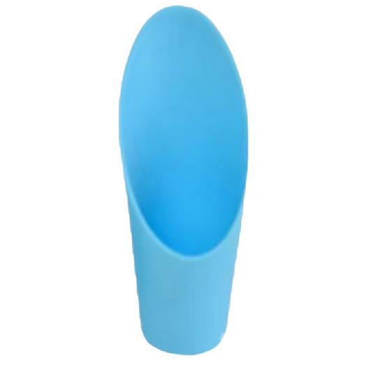 Blue Plastic Scoop