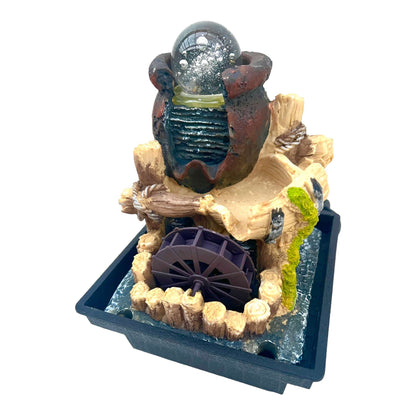 Ball Wheel Mill Water Feature - Bonsai Gifts Nursery