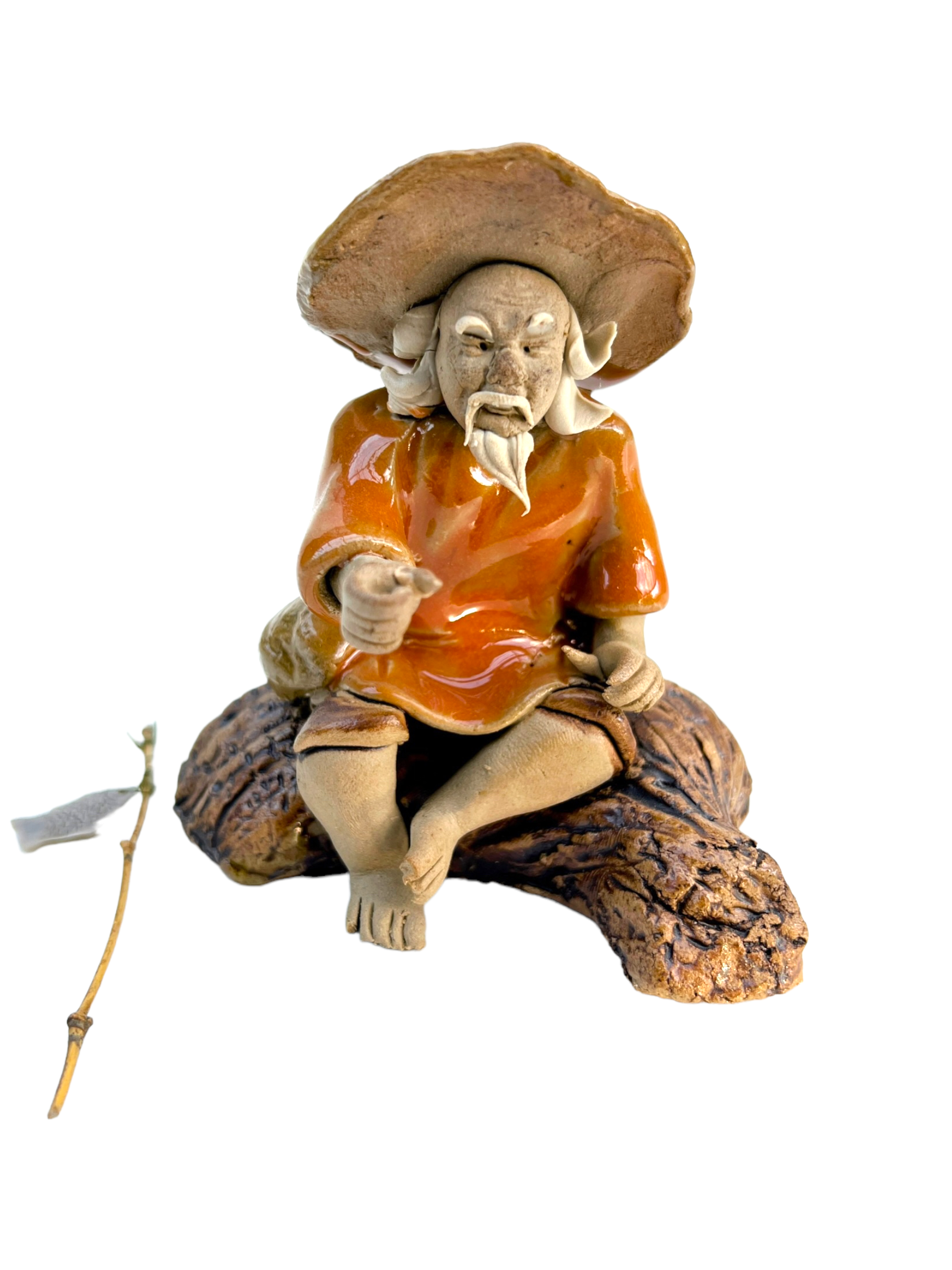 Large Orange Fisherman - Bonsai Gifts Nursery