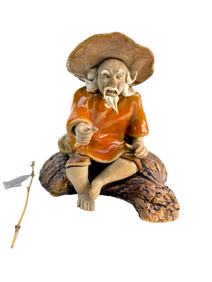 Large Orange Fisherman - Bonsai Gifts Nursery