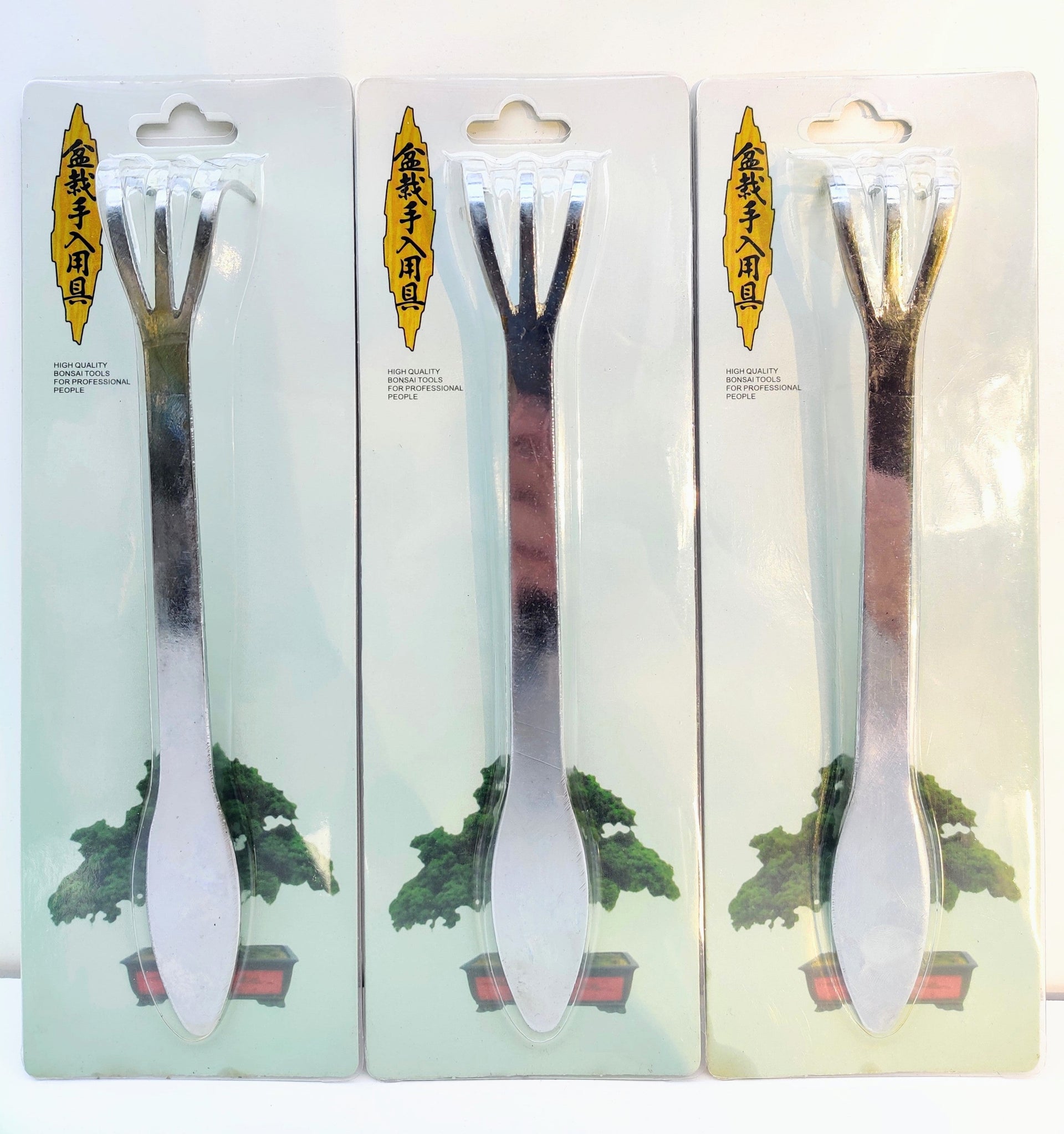 Stainless Steel Bonsai Rake with Spade